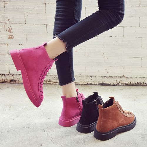 Bottes mi-saison femme Semelles en Caoutchouc - Ref 3249852