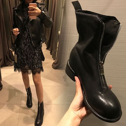 Bottes mi-saison femme Semelles en Caoutchouc - Ref 3249875