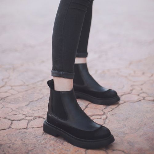 Bottes mi-saison femme Semelles en Caoutchouc - Ref 3249891