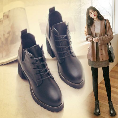 Bottes mi-saison femme DOLLVOGO Semelles en Caoutchouc - Ref 3249907