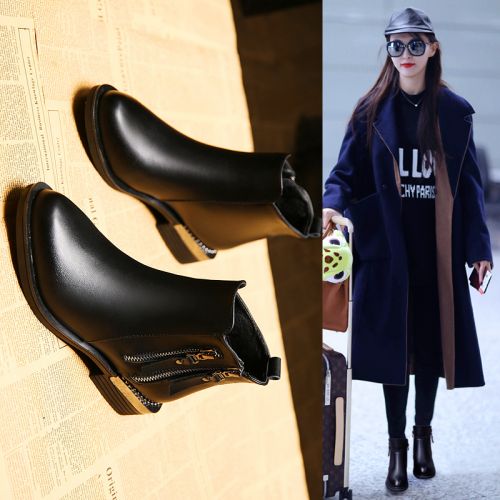 Bottes mi-saison femme Semelles en Caoutchouc - Ref 3249915