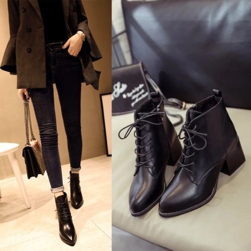 Bottes mi-saison femme Semelles en Caoutchouc - Ref 3249919