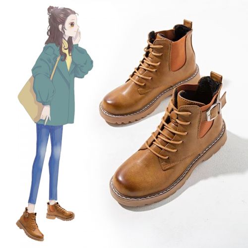 Bottes mi-saison femme Semelles en Caoutchouc - Ref 3249929