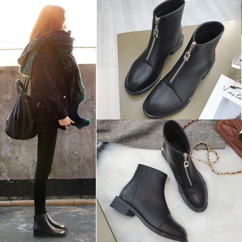 Bottes mi-saison femme Semelles en Caoutchouc - Ref 3249944