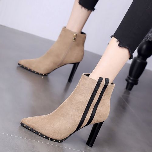 Bottes mi-saison femme Semelles en Caoutchouc - Ref 3249950