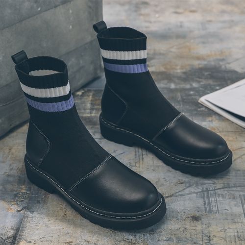 Bottes mi-saison femme CHRNDXEE Semelles en Caoutchouc - Ref 3249958