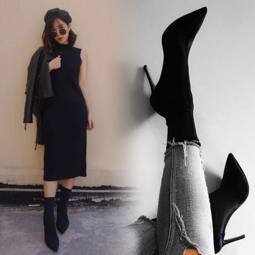 Bottes mi-saison femme en TPR - Ref 3249967