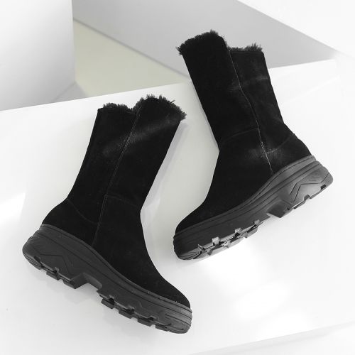 Bottes mi-saison femme ZOOZHEN Semelles en Caoutchouc - Ref 3249995