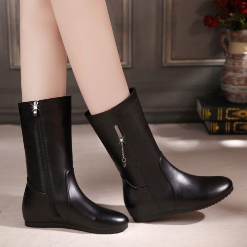 Bottes mi-saison femme BRRXIMM Semelles en Caoutchouc - Ref 3249999