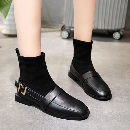 Bottes mi-saison femme Semelles en Caoutchouc - Ref 3250013