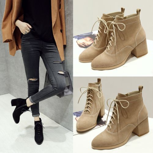 Bottes mi-saison femme Semelles en Caoutchouc - Ref 3250015