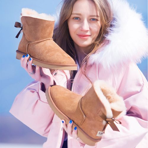 Bottes mi-saison femme EMUGG Semelles en Caoutchouc - Ref 3250020