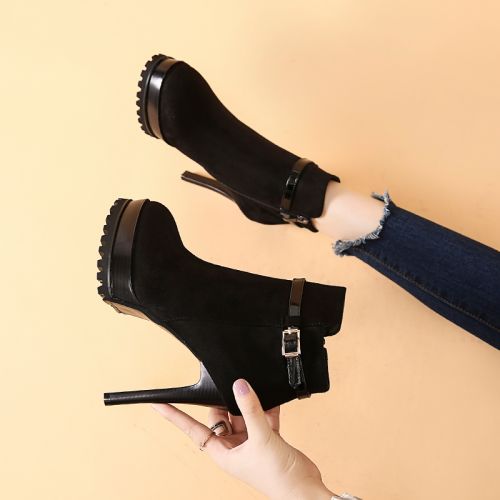 Bottes mi-saison femme en Polyurethane - Ref 3250026