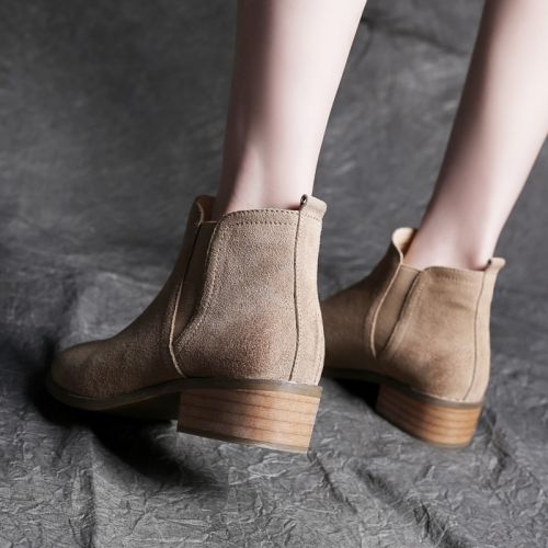 Bottes mi-saison femme Semelles en Caoutchouc - Ref 3250029