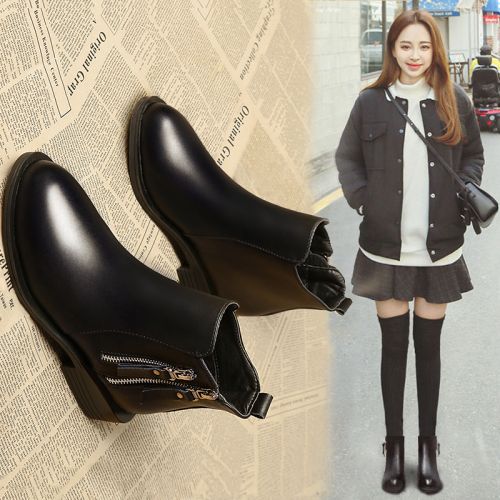 Bottes mi-saison femme Semelles en Caoutchouc - Ref 3250035