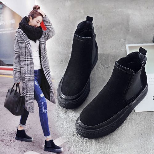 Bottes mi-saison femme Semelles en Caoutchouc - Ref 3250042