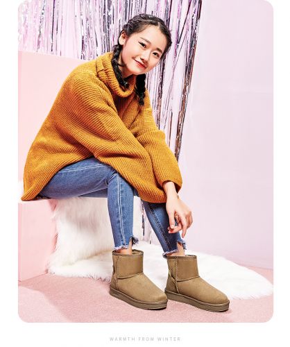 Bottes mi-saison femme YEARCON Semelles en Caoutchouc - Ref 3250044
