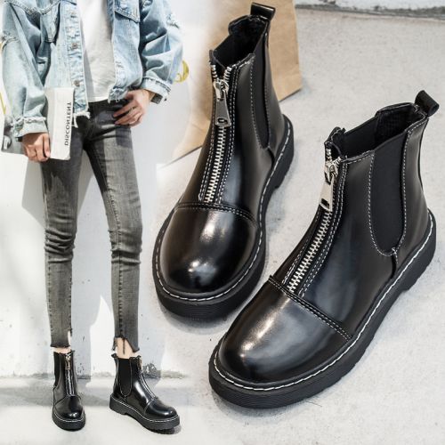 Bottes mi-saison femme Semelles en Caoutchouc - Ref 3250053