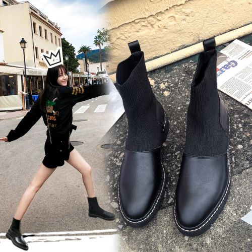 Bottes mi-saison femme Semelles en Caoutchouc - Ref 3250071