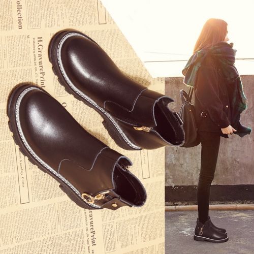 Bottes mi-saison femme OUUMEIS Semelles en Caoutchouc - Ref 3250075