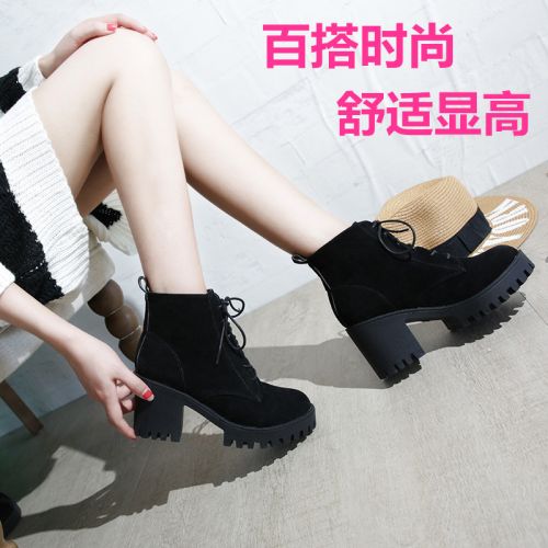 Bottes mi-saison femme Semelles en Caoutchouc - Ref 3250091