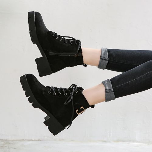 Bottes mi-saison femme Semelles en Caoutchouc - Ref 3250102