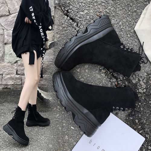 Bottes mi-saison femme Semelles en Caoutchouc - Ref 3250116