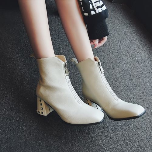 Bottes mi-saison femme Semelles en Caoutchouc - Ref 3250126