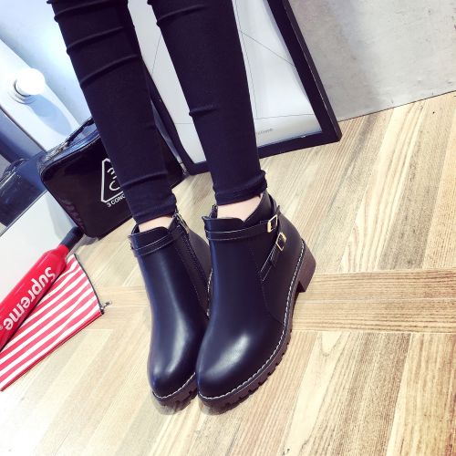 Bottes mi-saison femme Semelles en Caoutchouc - Ref 3250130