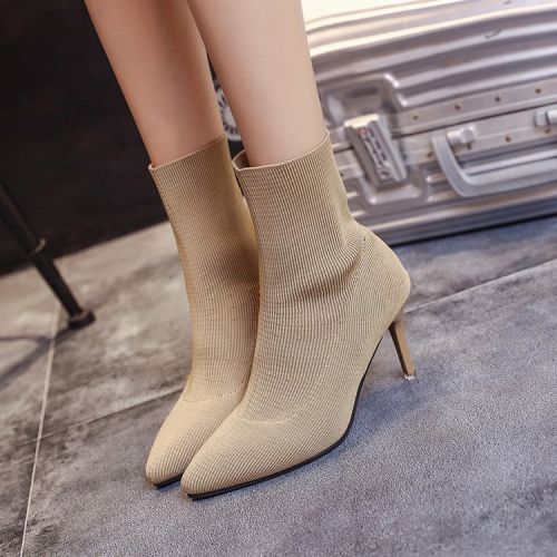 Bottes mi-saison femme Semelles en Caoutchouc - Ref 3250145