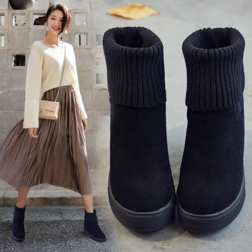 Bottes mi-saison femme Semelles en Caoutchouc - Ref 3250166