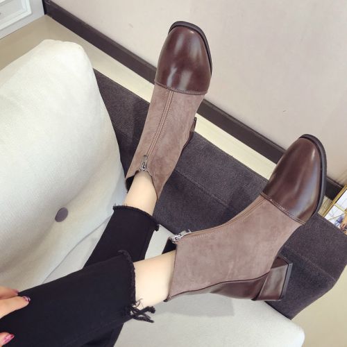 Bottes mi-saison femme Semelles en Caoutchouc - Ref 3250167