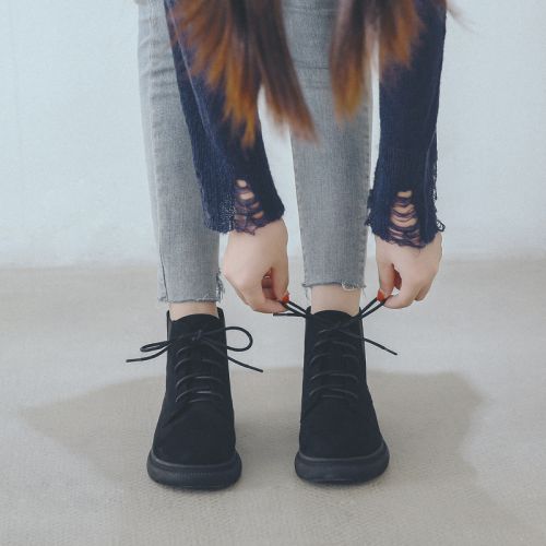 Bottes mi-saison femme Semelles en Caoutchouc - Ref 3250188