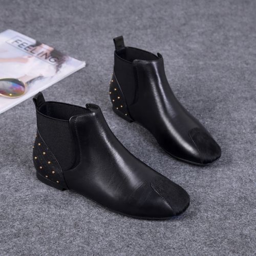 Bottes mi-saison femme OCANDY Semelles en Caoutchouc - Ref 3250225