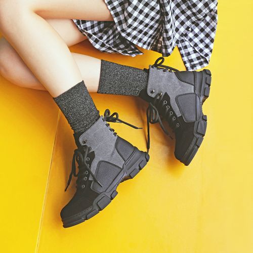 Bottes mi-saison femme MASOOMAKE Semelles en Caoutchouc - Ref 3250239