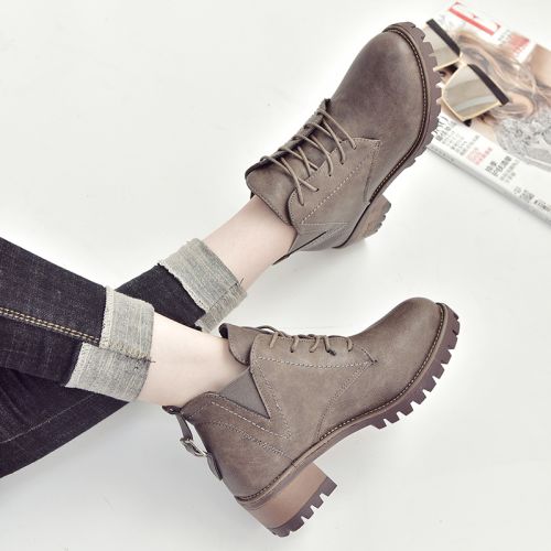 Bottes mi-saison femme Semelles en Caoutchouc - Ref 3250266
