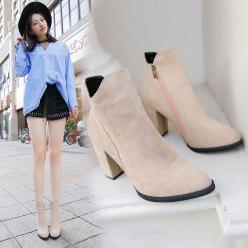 Bottes mi-saison femme Semelles en Caoutchouc - Ref 3250267