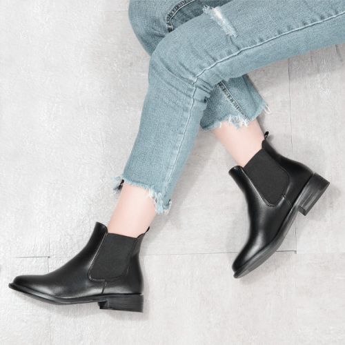 Bottes mi-saison femme Semelles en Caoutchouc - Ref 3250274