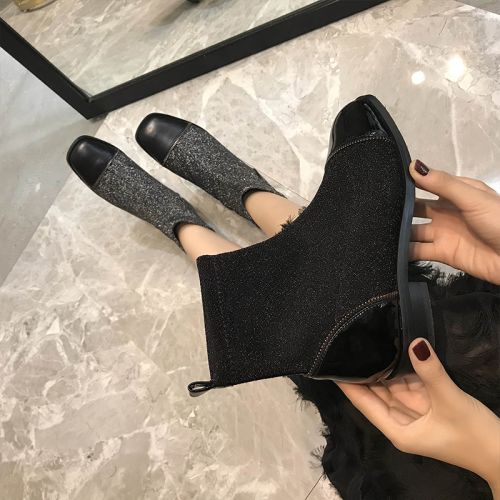 Bottes mi-saison femme Semelles en Caoutchouc - Ref 3250279