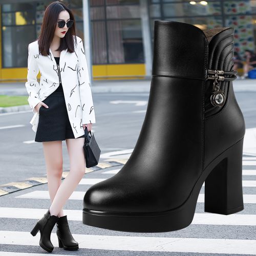 Bottes mi-saison femme en Polyurethane - Ref 3250286