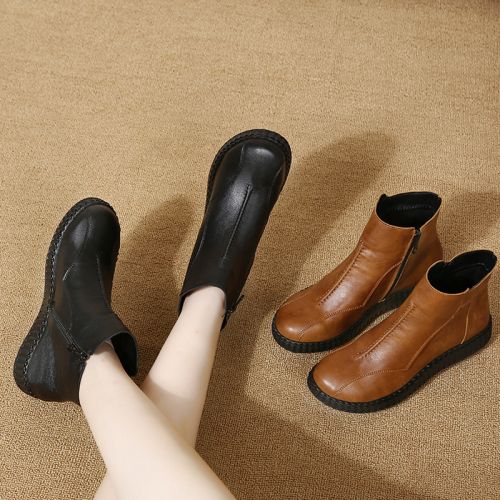Bottes mi-saison femme Semelles en Caoutchouc - Ref 3250290