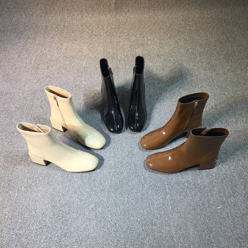 Bottes mi-saison femme OCANDY Semelles en Caoutchouc - Ref 3250317