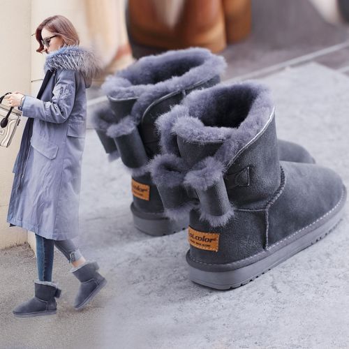 Bottes mi-saison femme ADDEYUGG Semelles en Caoutchouc - Ref 3250321