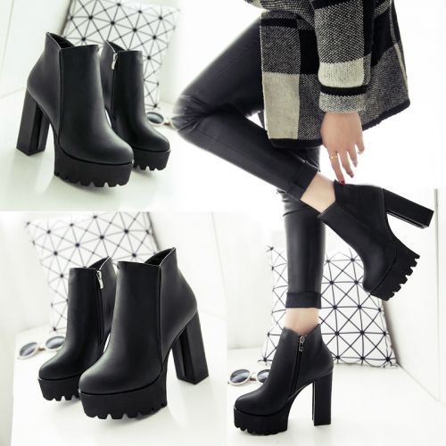 Bottes mi-saison femme en Polyurethane - Ref 3250324