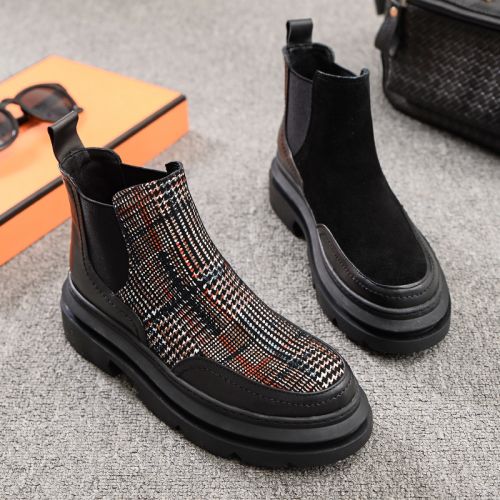 Bottes mi-saison femme Semelles en Caoutchouc - Ref 3250325