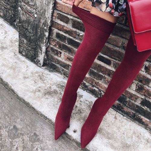 Bottes mi-saison femme YOYIYICO Semelles en Caoutchouc - Ref 3250348