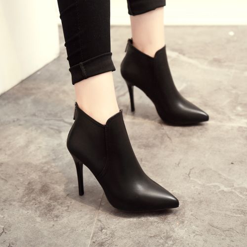 Bottes mi-saison femme Semelles en Caoutchouc - Ref 3250350