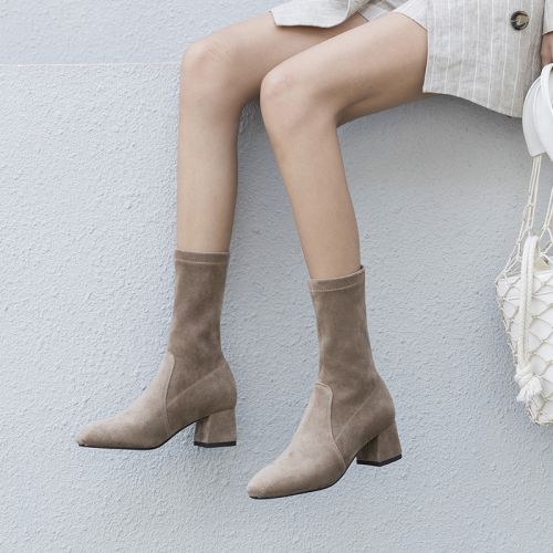 Bottes mi-saison femme - Ref 3250352