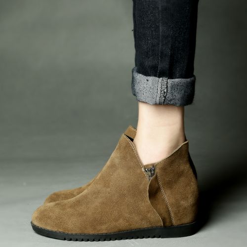 Bottes mi-saison femme Semelles en Caoutchouc - Ref 3250361