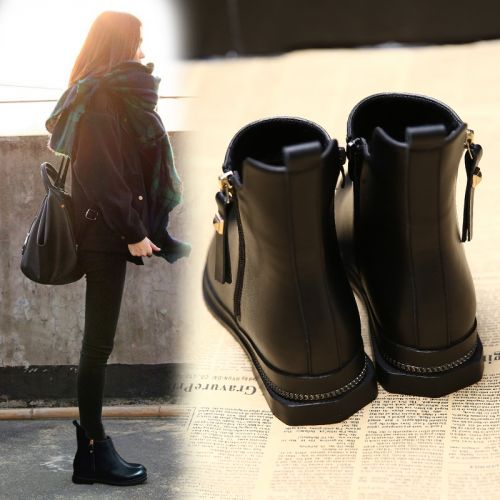 Bottes mi-saison femme Semelles en Caoutchouc - Ref 3250364